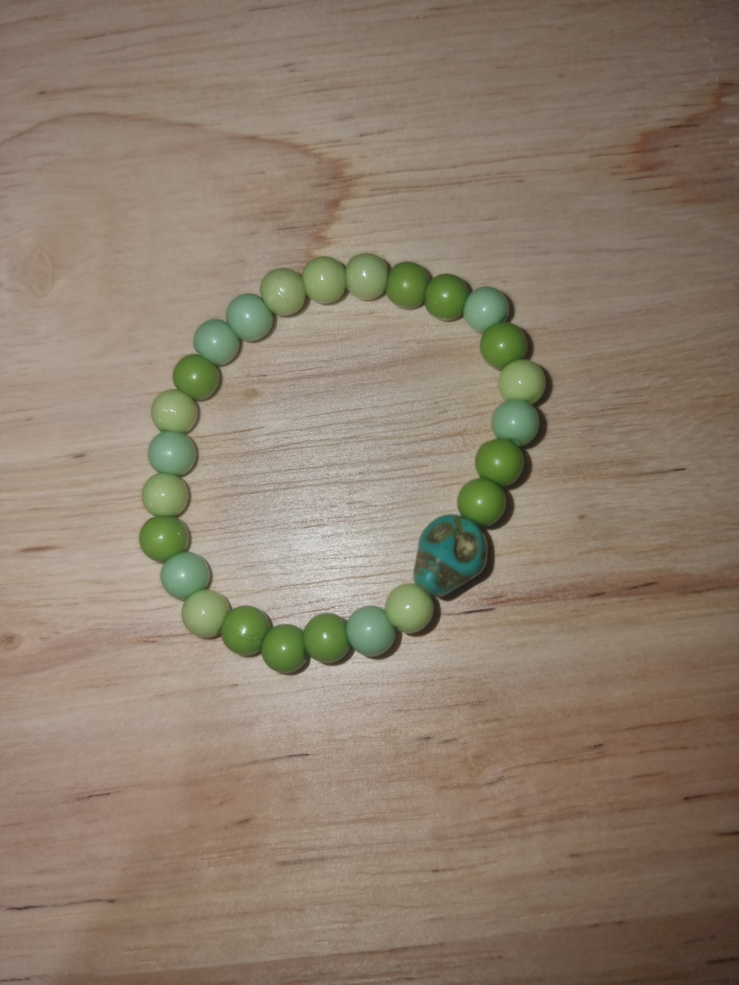 Handmade Halloween Beaded Bracelet