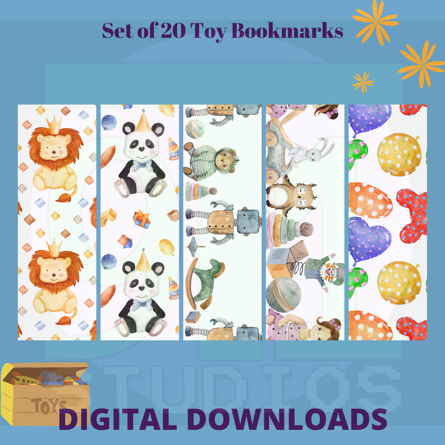 Toy Bookmarks
