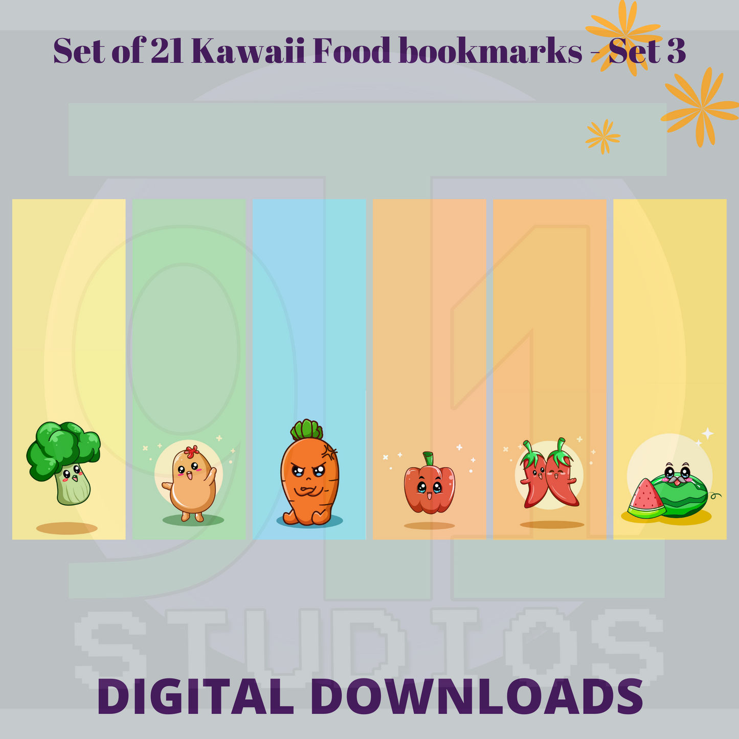 Kawaii Food Set 3