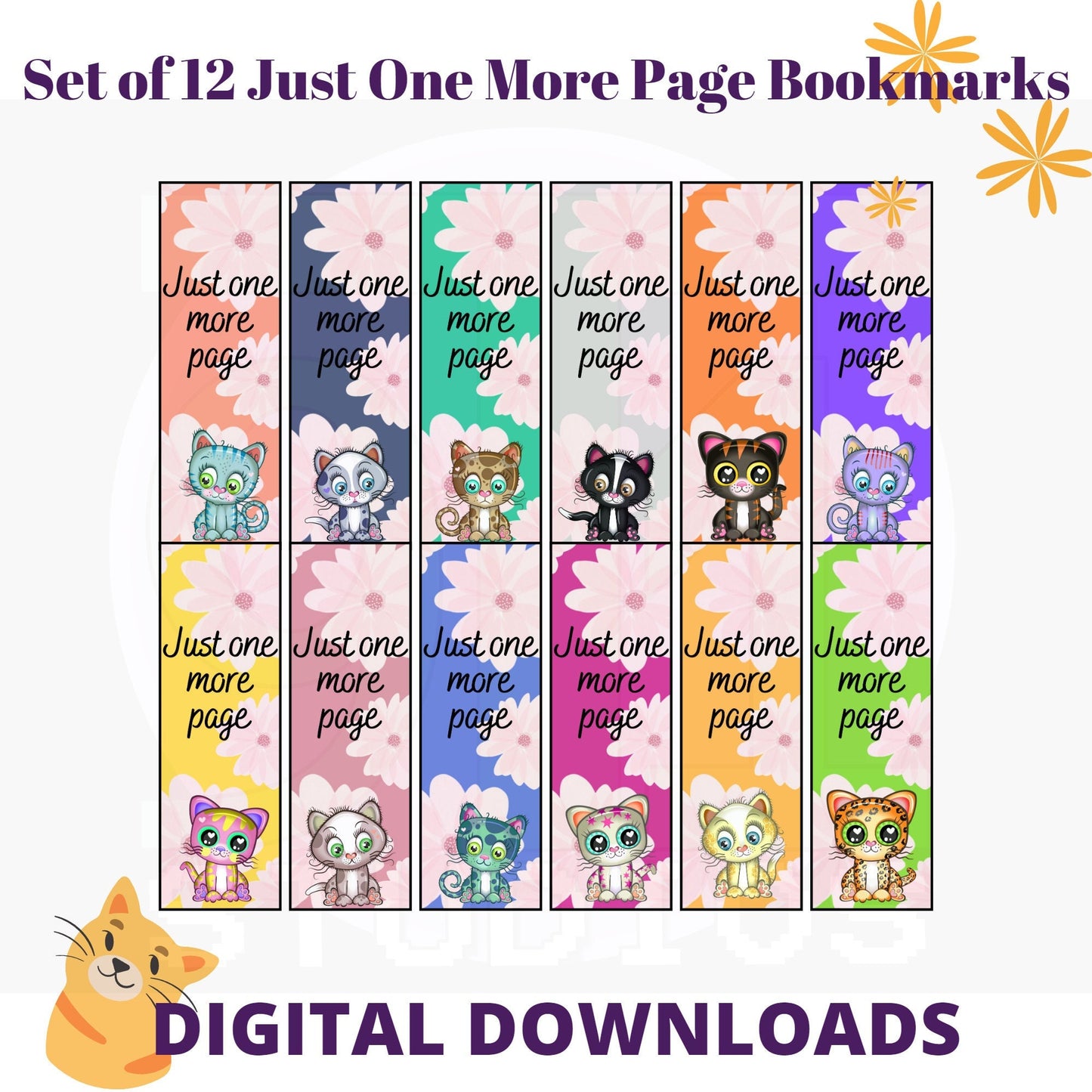 One More Page' bookmarks