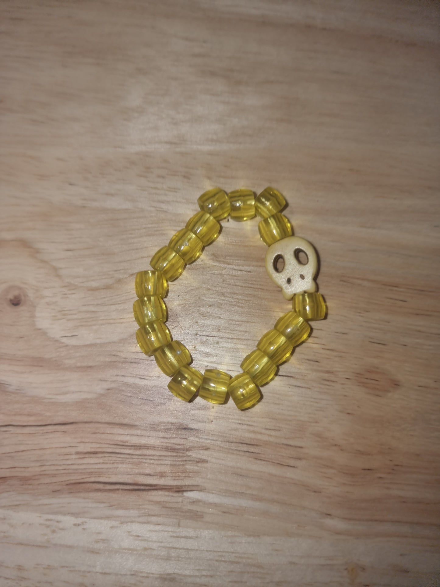 Handmade Halloween Beaded Bracelet