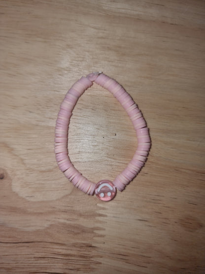 Handmade Clay Bead Bracelet