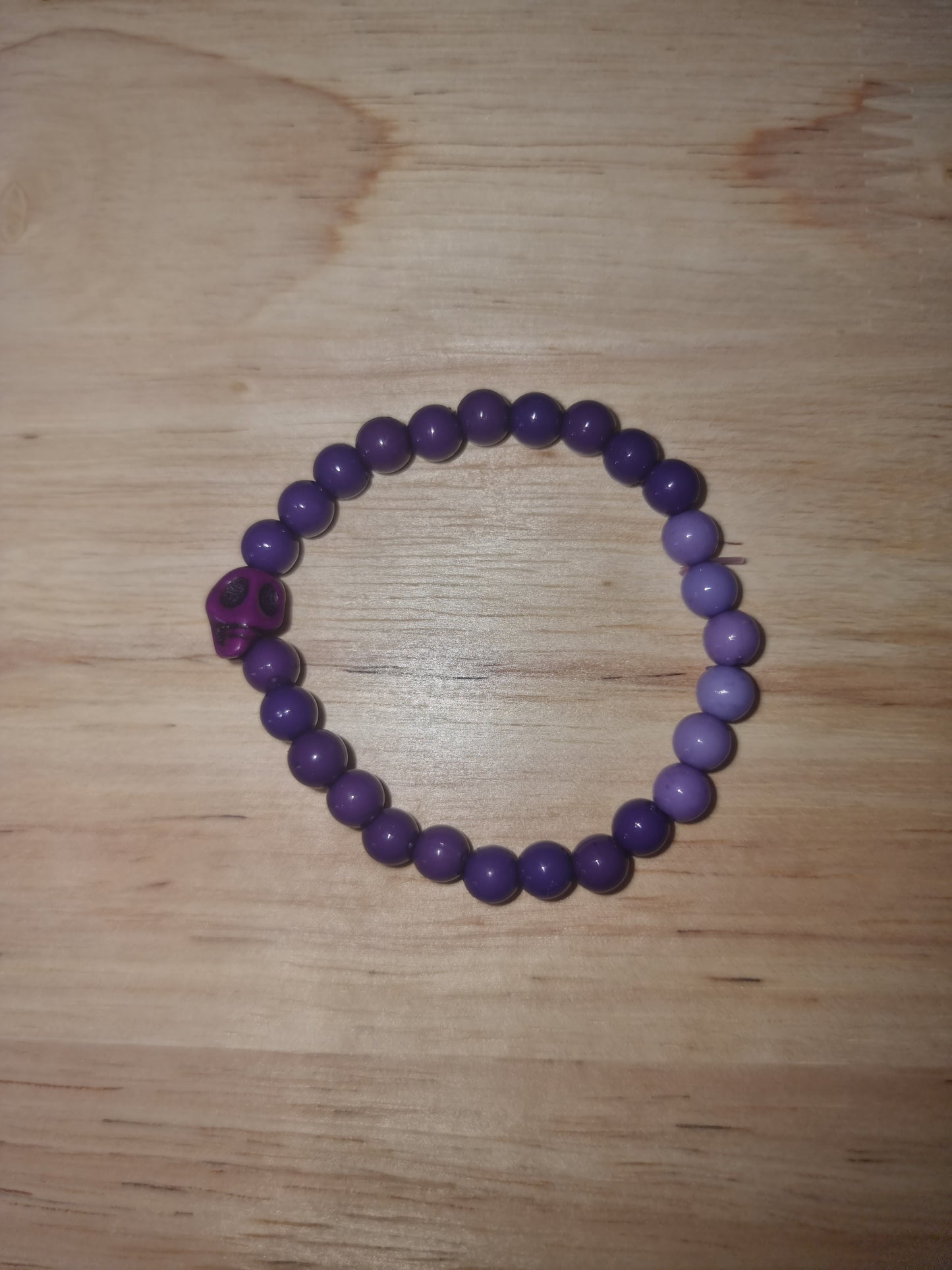 Handmade Halloween Beaded Bracelet
