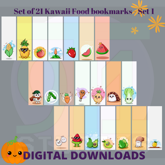 Kawaii Food Set 1