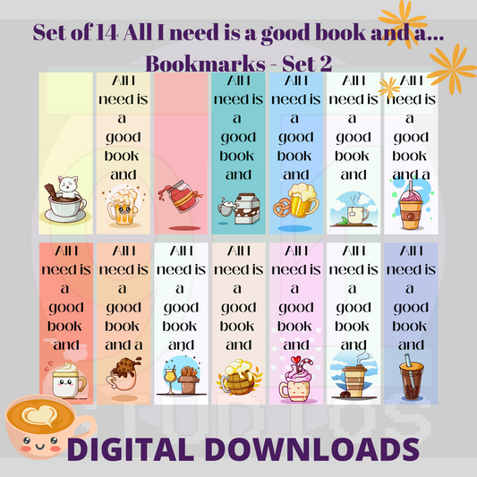 Kawaii Drinks Set 2