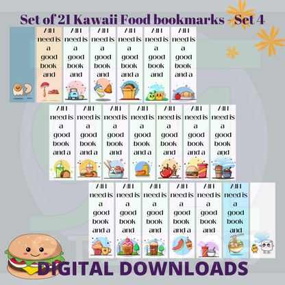 Kawaii Food Set 4