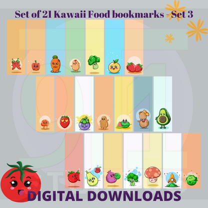 Kawaii Food Set 3