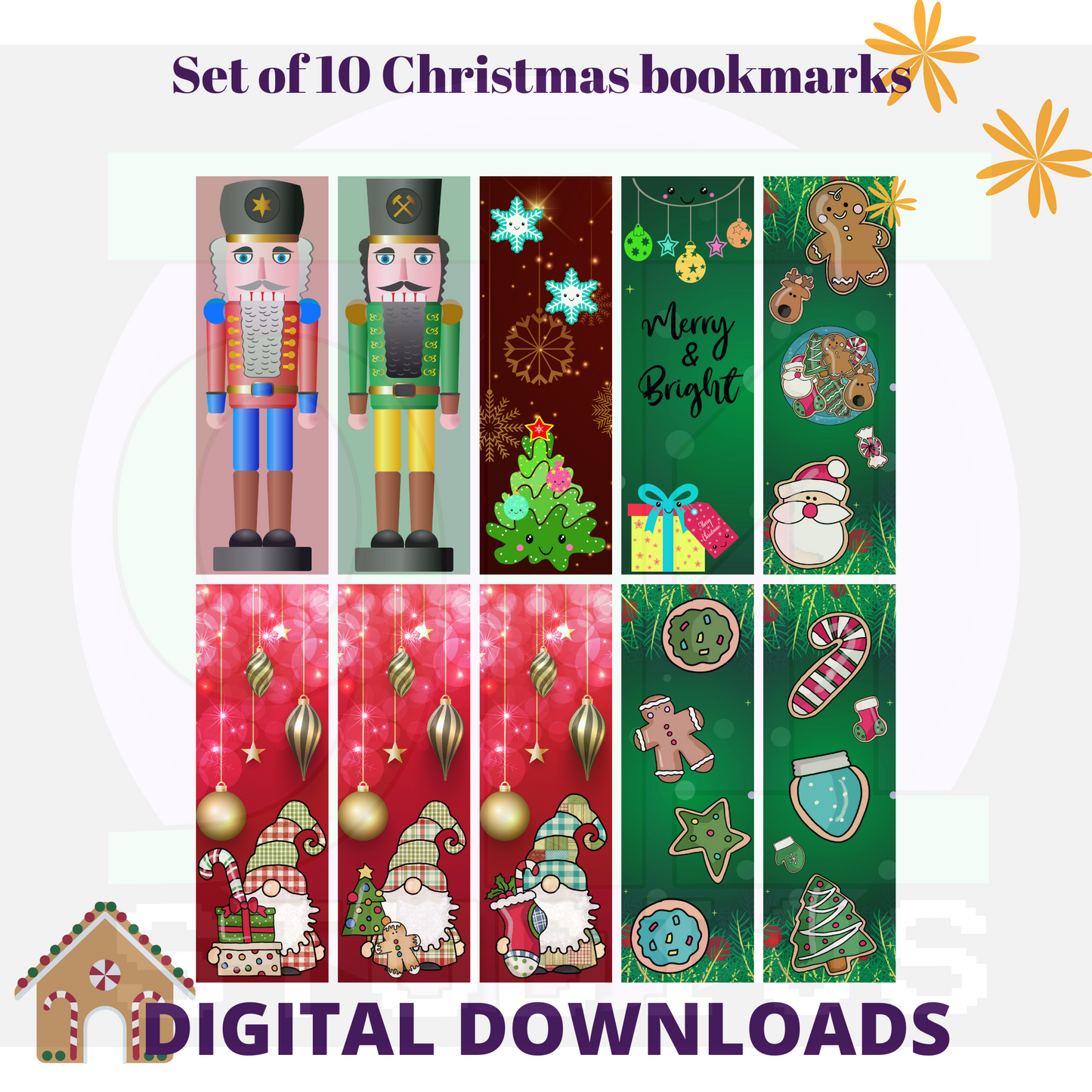 Misc Christmas Bookmarks
