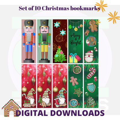 Misc Christmas Bookmarks