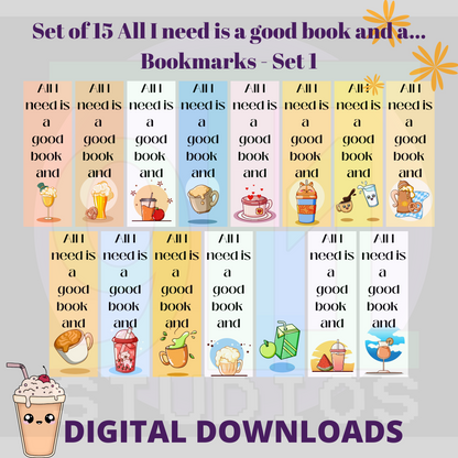 Kawaii Drinks Set 1