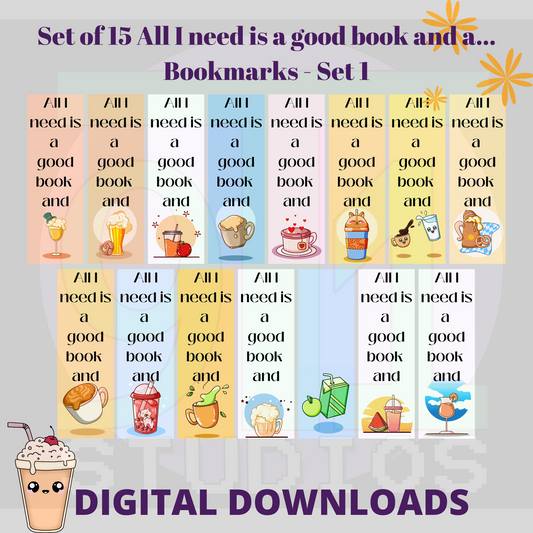 Kawaii Drinks Set 1