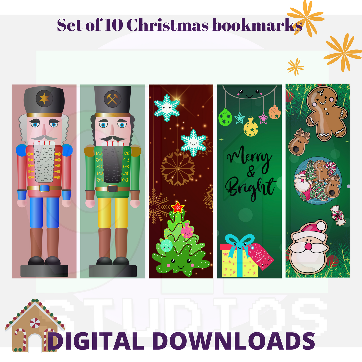 Misc Christmas Bookmarks