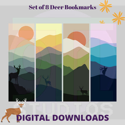 Deer Bookmarks