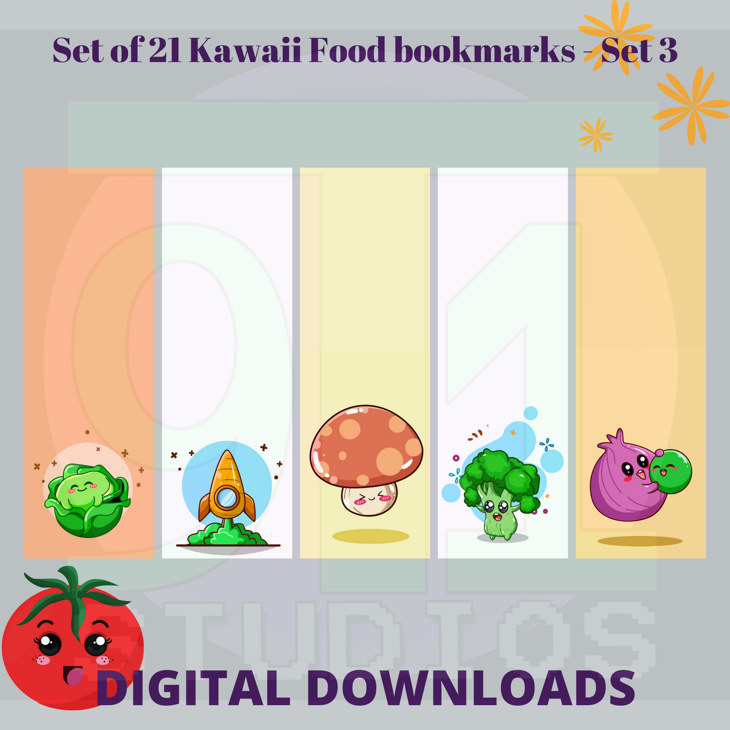 Kawaii Food Set 3