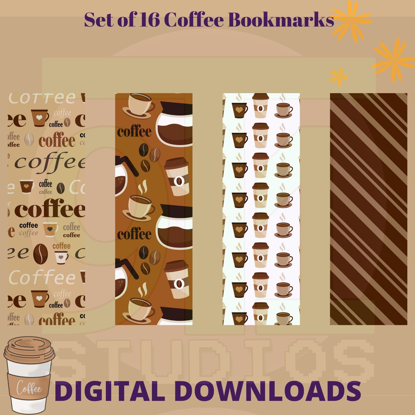 Coffee Bookmarks