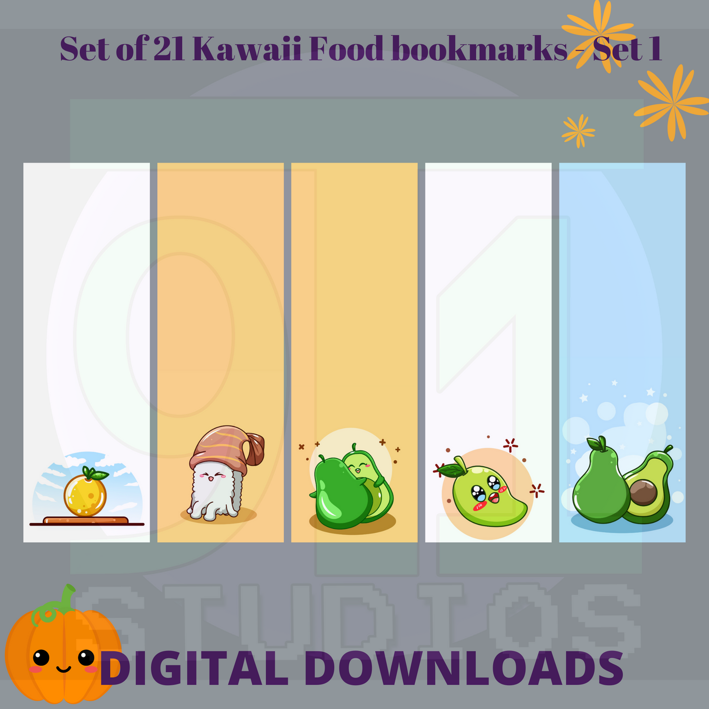 Kawaii Food Set 1