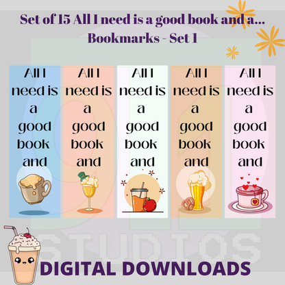 Kawaii Drinks Set 1