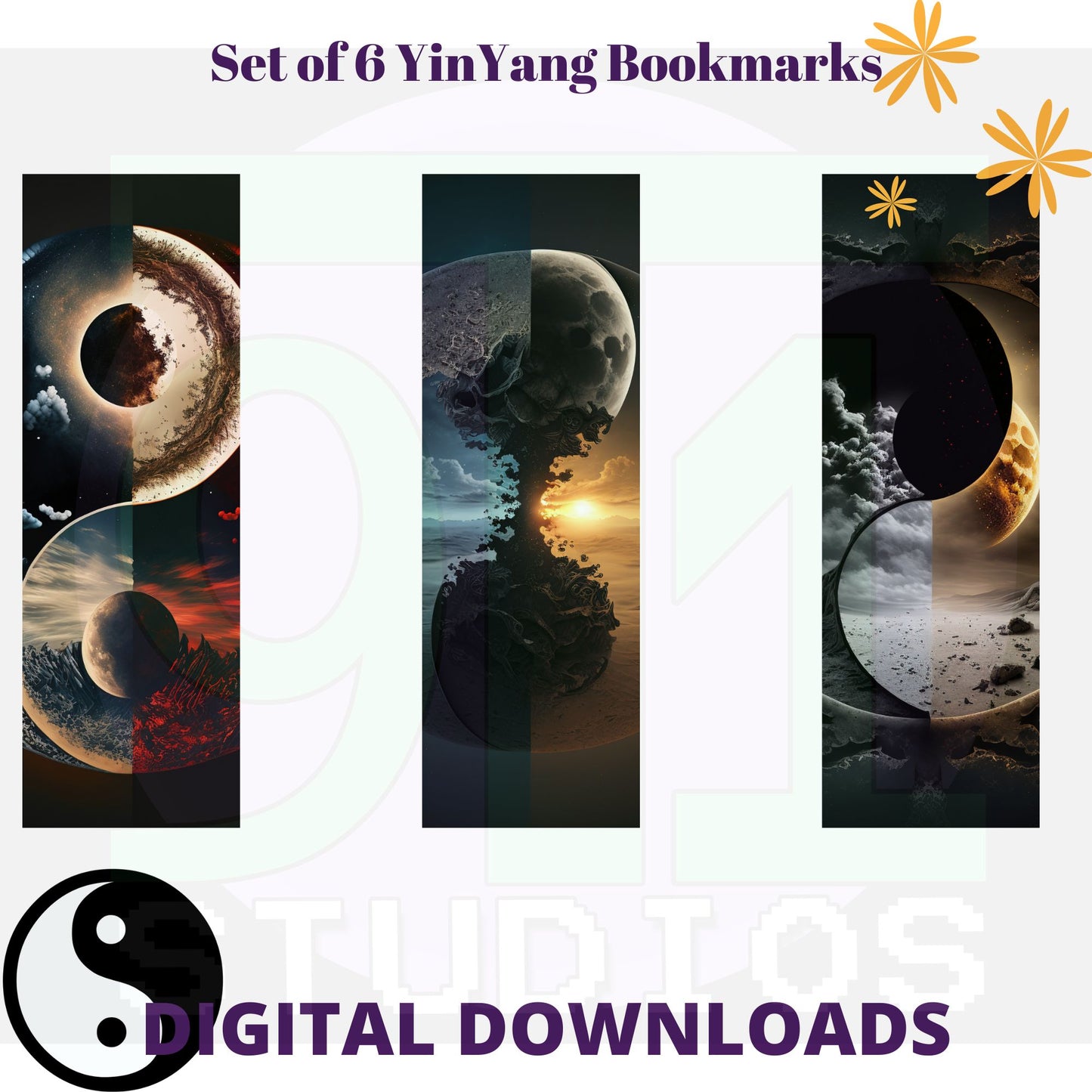 YingYang Bookmarks