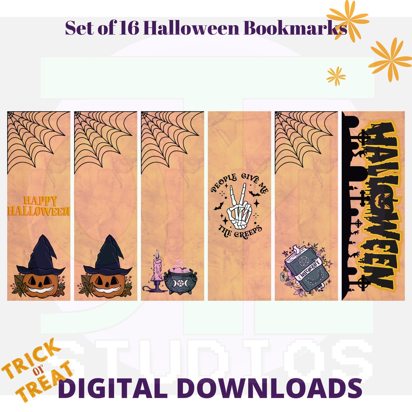 Halloween Bookmarks