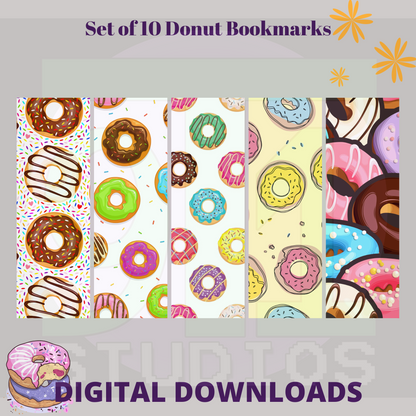 Donut Bookmarks