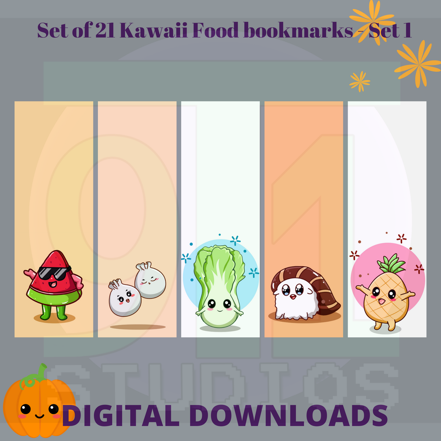 Kawaii Food Set 1