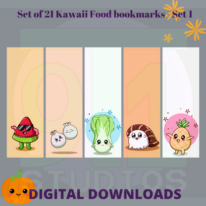 Kawaii Food Set 1