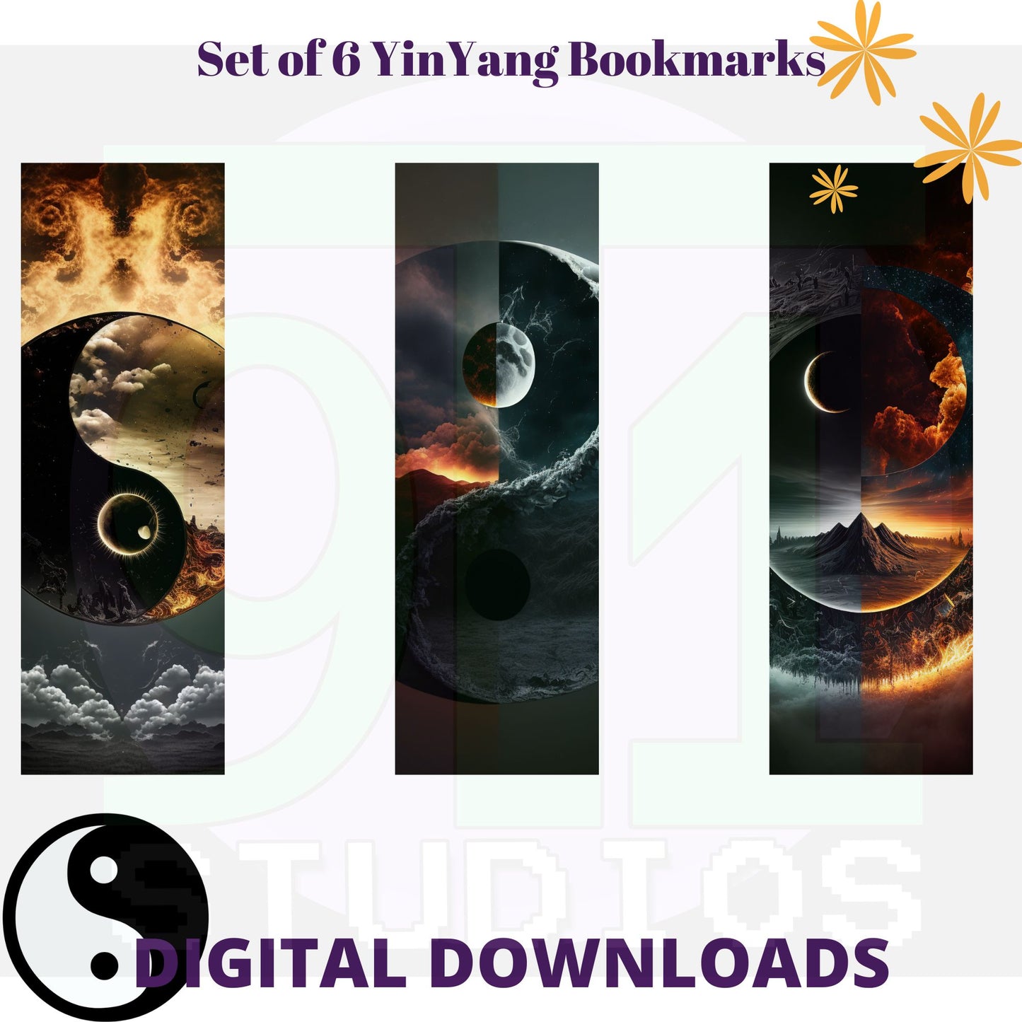 YingYang Bookmarks
