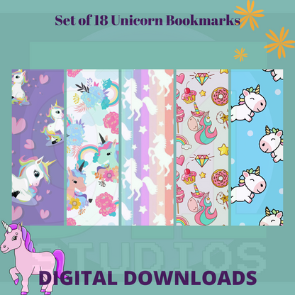 Unicorn Bookmarks