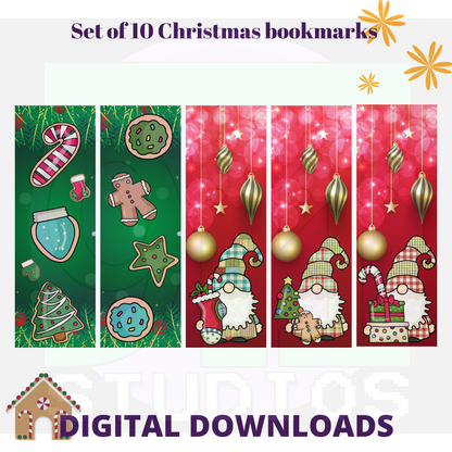 Misc Christmas Bookmarks