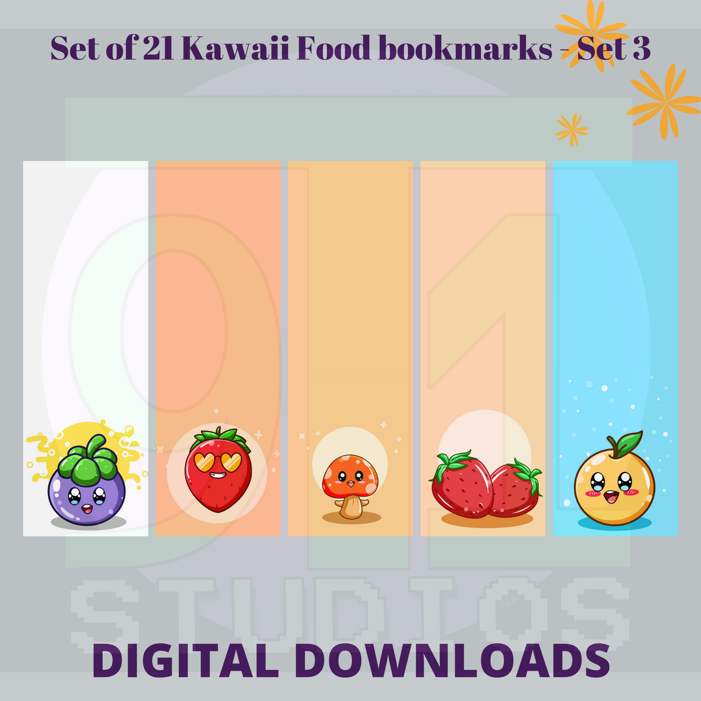 Kawaii Food Set 3