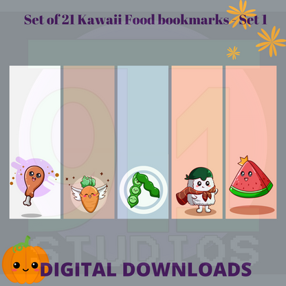 Kawaii Food Set 1