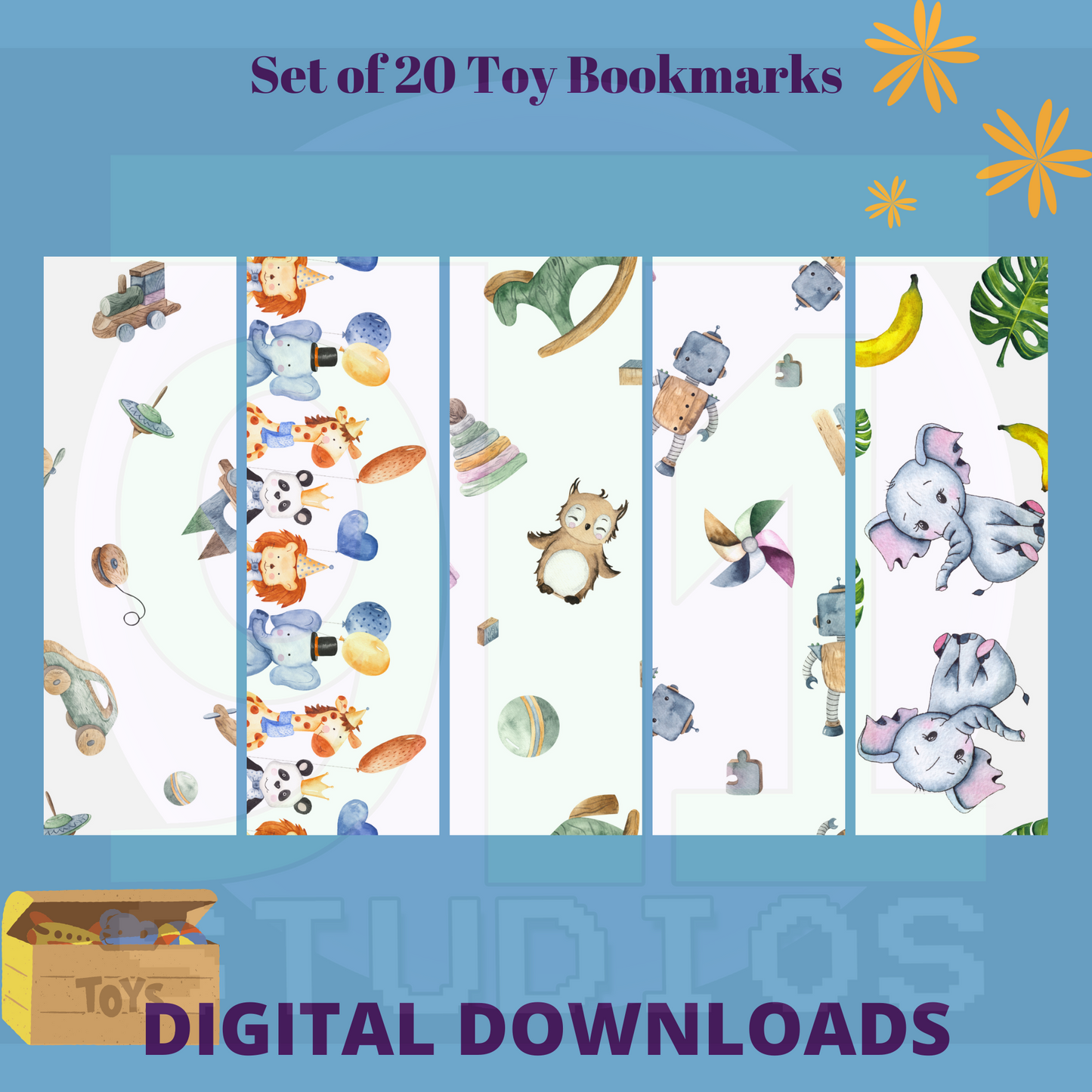 Toy Bookmarks