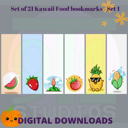Kawaii Food Set 1