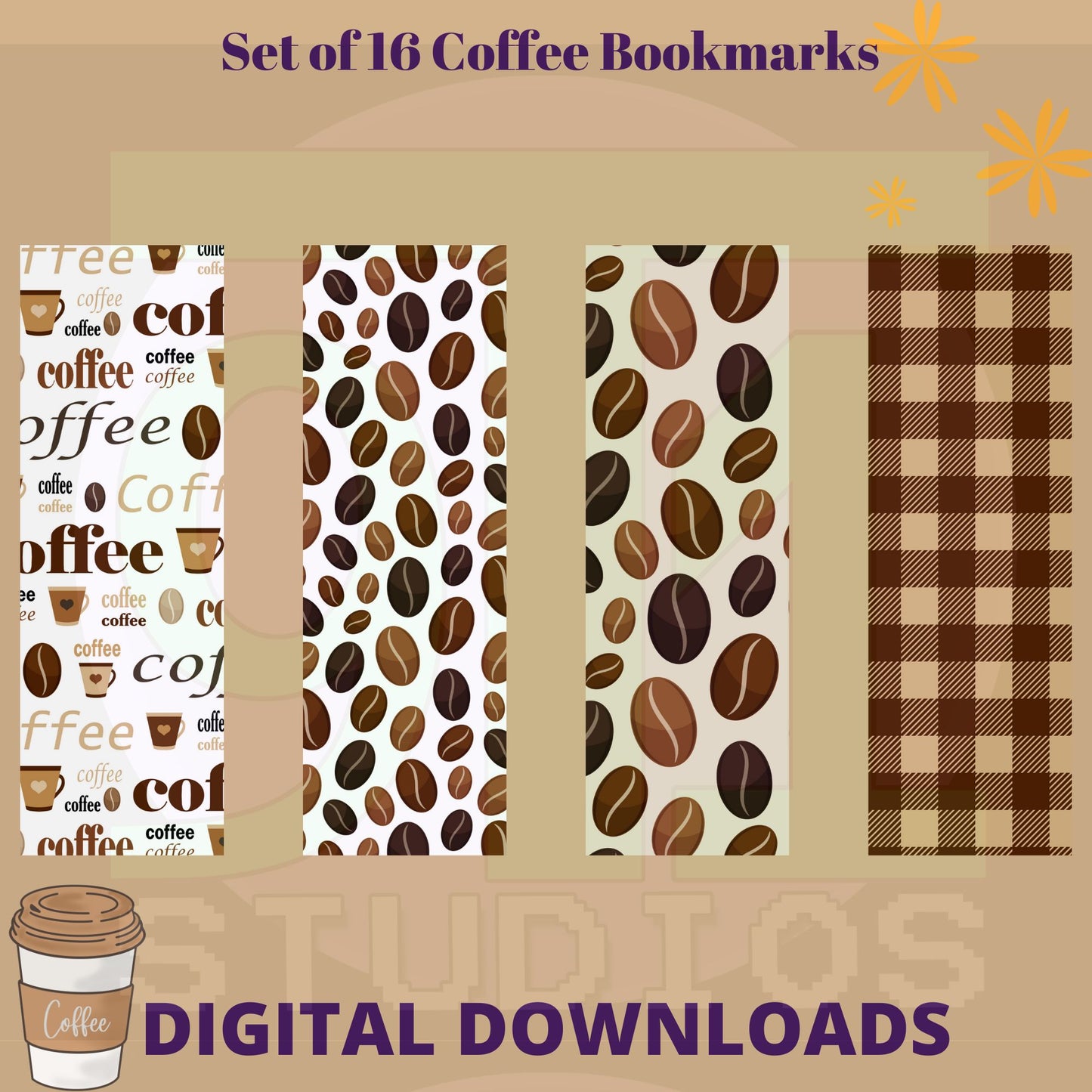Coffee Bookmarks