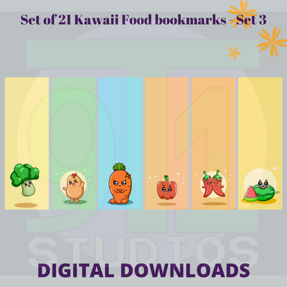 Kawaii Food Set 3