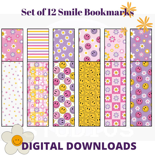 Smiley bookmarks